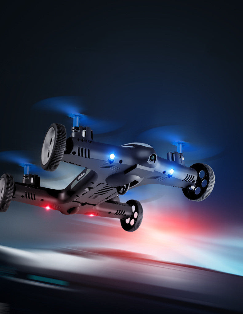 detech Flying Car Drone With Camera 2.4G Land Air Dual Mode Drones