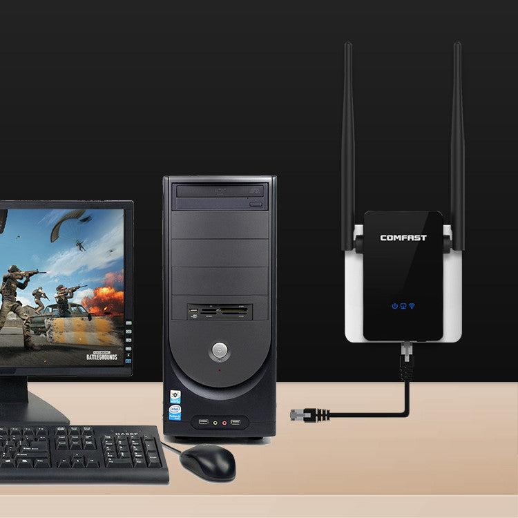 detech One Machine, Three-Purpose Home WIFI Signal Amplifier, Wireless Network Enhancer, Dual-Band Gigabit Router Extender, WIFI Signal Enhancement Amplifier, TV Network