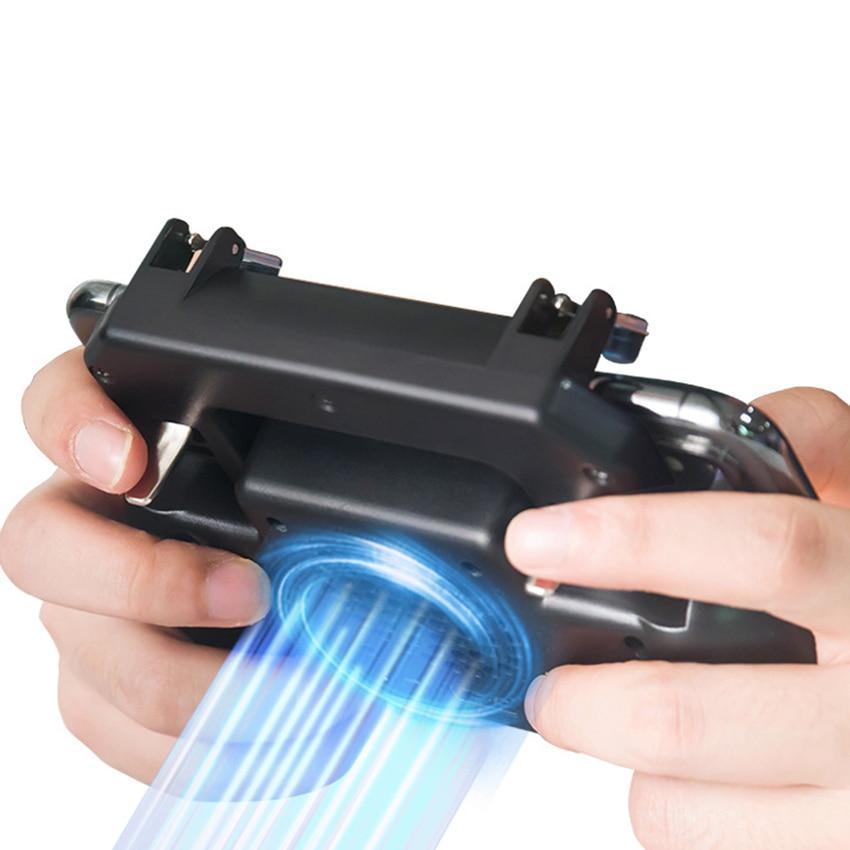 detech 5 in 1 Mobile Gaming Controller With Fan Plus PowerBank