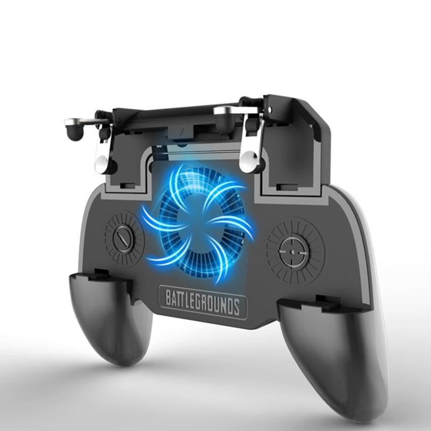 detech 5 in 1 Mobile Gaming Controller With Fan Plus PowerBank