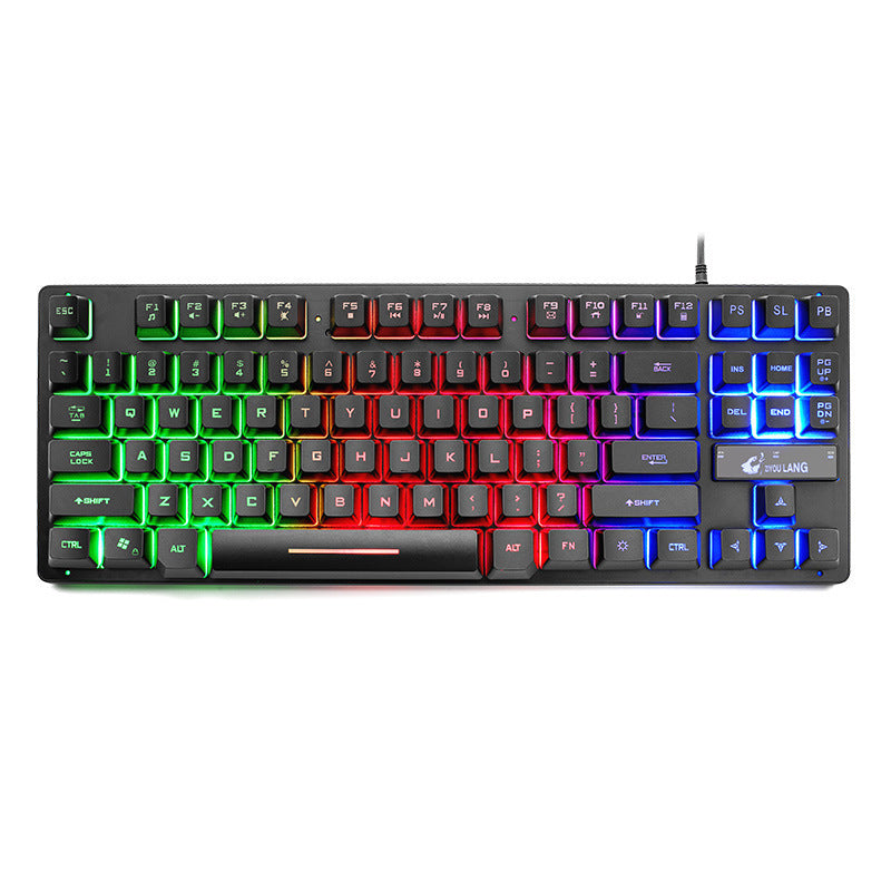 detech Games Mechanical Keyboard Notebook Keyboard