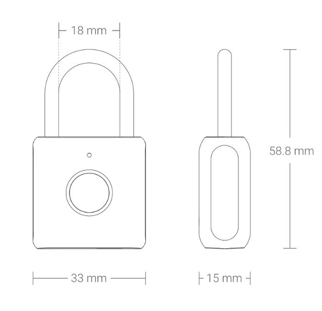 detechFingerprint Smart Lock
