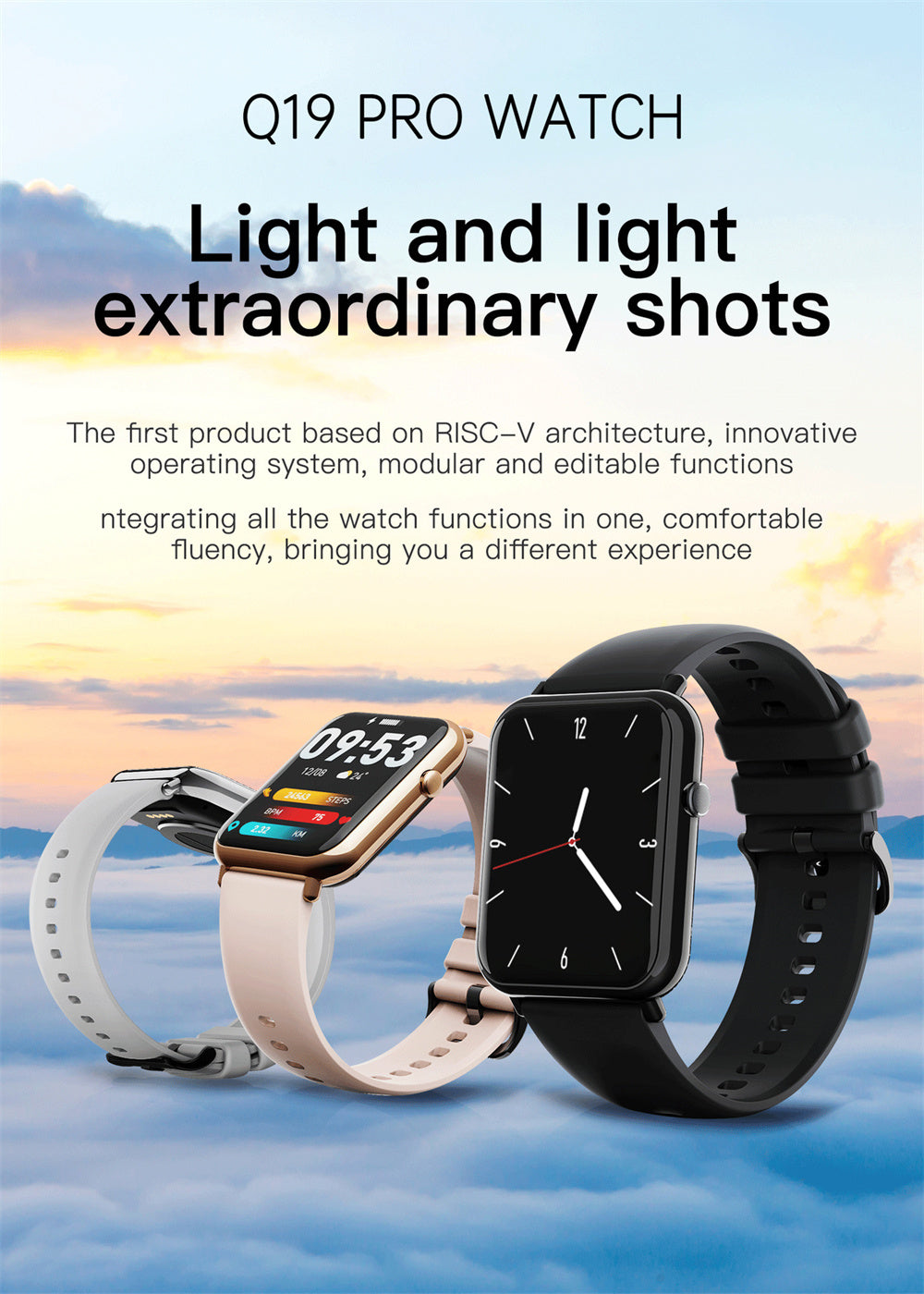 detech Smart waterproof watch