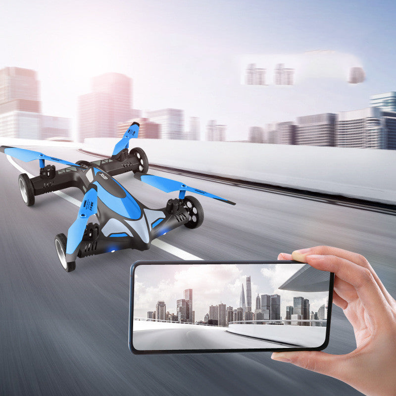 detech Flying Car Drone With Camera 2.4G Land Air Dual Mode Drones