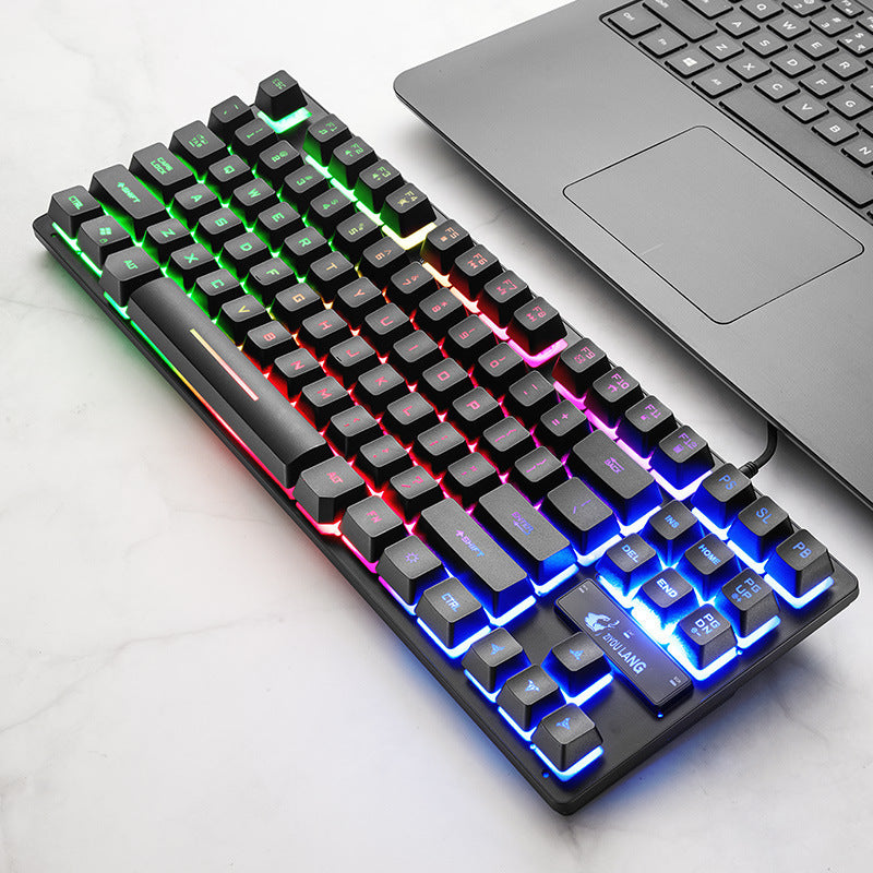 detech Games Mechanical Keyboard Notebook Keyboard