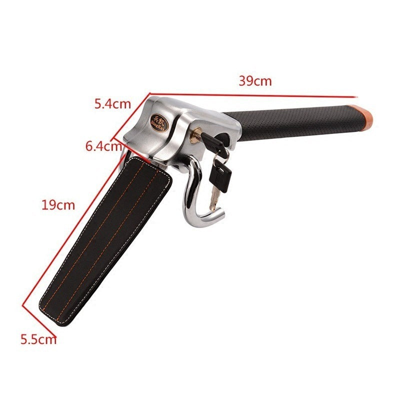 detech Car steering wheel lock air bag lock anti-theft lock car lock alarm crescent lock
