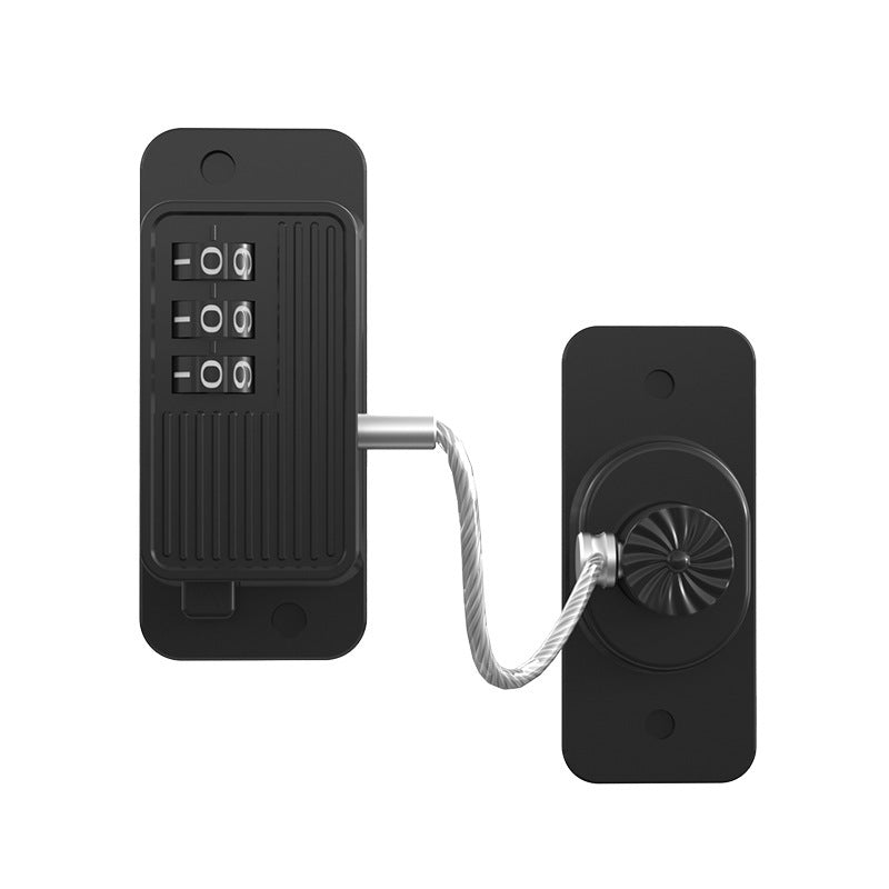 detech Children's Window Lock Refrigerator Password Lock Window Security Lock Limit Positioning Combination Lock Lock Child Safety Lock