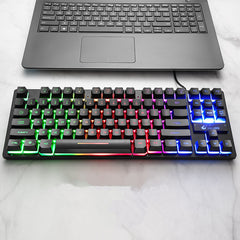 detech Games Mechanical Keyboard Notebook Keyboard