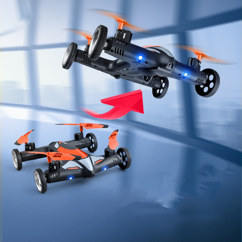 detech Flying Car Drone With Camera 2.4G Land Air Dual Mode Drones