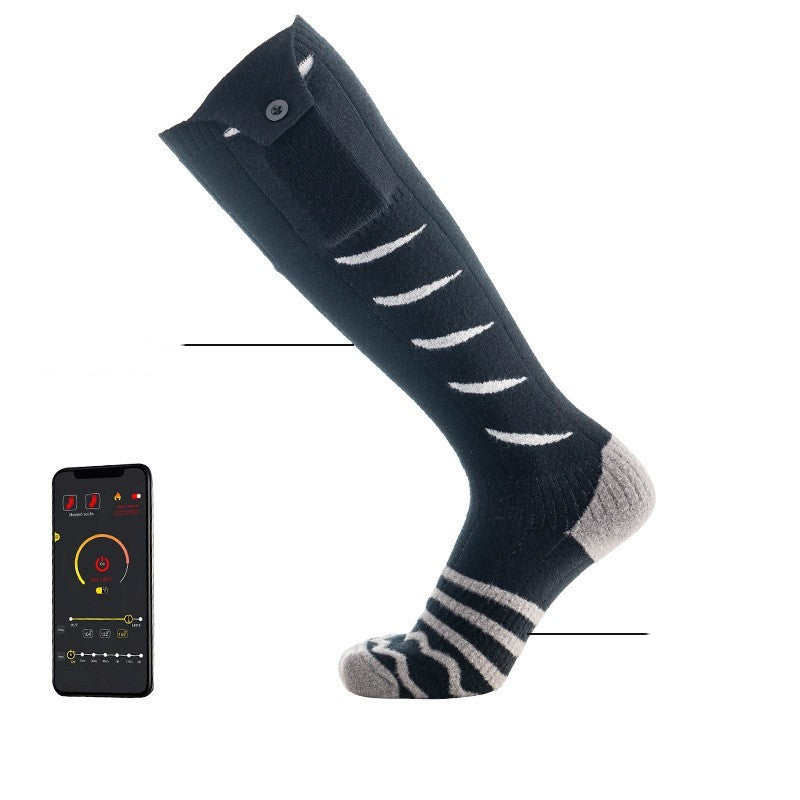 detech Smart APP Mobile Phone Remote Control Heating Socks